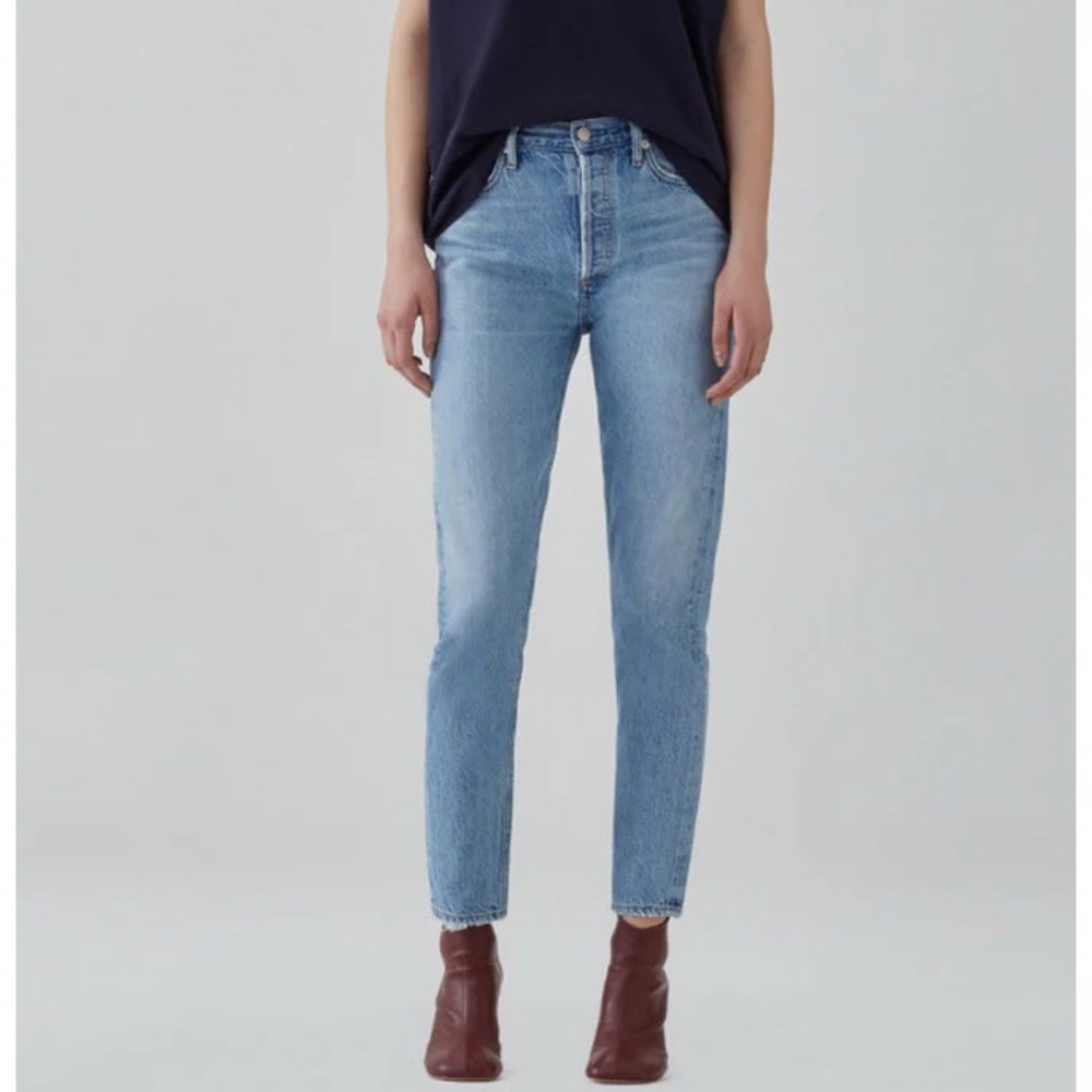 AGOLDE Jamie High Rise Classic in Blur size 25